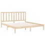 Solid wood bed frame 180x200 cm by , Beds and slatted bases - Ref: Foro24-3106783, Price: 131,68 €, Discount: %