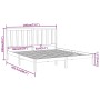 Solid wood bed frame 180x200 cm by , Beds and slatted bases - Ref: Foro24-3106783, Price: 131,68 €, Discount: %