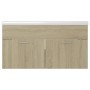 Sonoma oak engineered wood vanity unit with sink by , bathroom vanities - Ref: Foro24-3070841, Price: 223,62 €, Discount: %