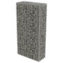 Gabion wall with galvanized steel covers 50x20x100 cm by vidaXL, fence panels - Ref: Foro24-143576, Price: 44,41 €, Discount: %