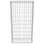 Gabion wall with galvanized steel covers 50x20x100 cm by vidaXL, fence panels - Ref: Foro24-143576, Price: 44,41 €, Discount: %