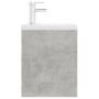 Concrete gray engineered wood cabinet with sink by , bathroom vanities - Ref: Foro24-3071301, Price: 285,99 €, Discount: %