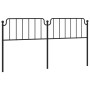 Cabecero de metal negro 193 cm de , Cabeceros y pies de cama - Ref: Foro24-373924, Precio: 31,54 €, Descuento: %