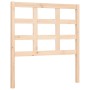 Estructura de cama individual con cabecero madera maciza de , Camas y somieres - Ref: Foro24-3193946, Precio: 92,99 €, Descue...