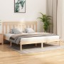 Estructura de cama madera maciza 180x200 cm de , Camas y somieres - Ref: Foro24-3105265, Precio: 139,99 €, Descuento: %