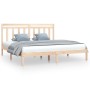 Estructura de cama madera maciza 180x200 cm de , Camas y somieres - Ref: Foro24-3105265, Precio: 139,99 €, Descuento: %