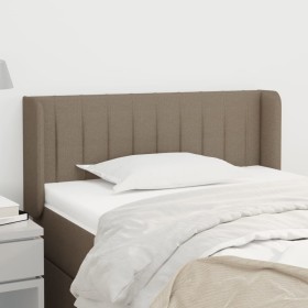 Taupe gray fabric headboard 83x16x78/88 cm by , Headboards and footboards - Ref: Foro24-3118984, Price: 52,27 €, Discount: %