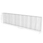 Gabionenwand mit Abdeckungen aus verzinktem Stahl 600x30x150 cm von vidaXL, Zaunpaneele - Ref: Foro24-143585, Preis: 384,14 €...