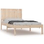 Solid pine wood bed frame 100x200 cm by , Beds and slatted bases - Ref: Foro24-3104403, Price: 102,15 €, Discount: %