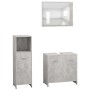 Set de muebles de baño 3 pzas madera contrachapada roble Sonoma de , Muebles de baño - Ref: Foro24-3056911, Precio: 111,49 €,...