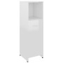 Juego muebles de baño 3 piezas madera ingeniería blanco brillo de , Muebles de baño - Ref: Foro24-3056913, Precio: 103,59 €, ...