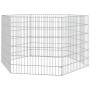 Jaula para conejos 6 paneles hierro galvanizado 54x60 cm de , Jaulas y habitáculos para animales pequeños - Ref: Foro24-17157...