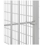 Rabbit cage 6 panels galvanized iron 54x60 cm by , Cages and habitats for small animals - Ref: Foro24-171573, Price: 26,99 €,...