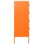 Orange steel drawer cabinet 80x35x101.5 cm by , Drawers - Ref: Foro24-336201, Price: 215,71 €, Discount: %