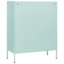 Armario de cajones de acero verde mint 80x35x101,5 cm de , Cajoneras - Ref: Foro24-336203, Precio: 218,54 €, Descuento: %