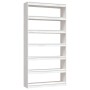 White pine wood space divider shelf 100x30x200 cm by , Bookcases and shelves - Ref: Foro24-808229, Price: 177,97 €, Discount: %