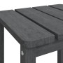 Adirondack garden table in anthracite HDPE 38x38x46 cm by vidaXL, Garden tables - Ref: Foro24-318642, Price: 38,99 €, Discoun...