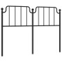 Cabecero de metal negro 135 cm de , Cabeceros y pies de cama - Ref: Foro24-373919, Precio: 31,46 €, Descuento: %