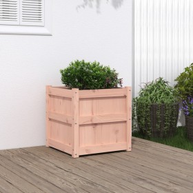 Jardinera madera maciza de abeto Douglas 50x50x50 cm de , Maceteros y jardineras - Ref: Foro24-837420, Precio: 53,99 €, Descu...