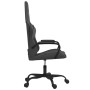 Silla gaming cuero sintético negro y gris de , Sillones para videojuegos - Ref: Foro24-3143779, Precio: 110,64 €, Descuento: %