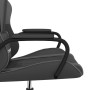 Silla gaming cuero sintético negro y gris de , Sillones para videojuegos - Ref: Foro24-3143779, Precio: 110,64 €, Descuento: %