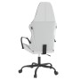 Silla gaming cuero sintético blanco y negro de , Sillones para videojuegos - Ref: Foro24-3143785, Precio: 125,25 €, Descuento: %