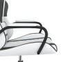 Silla gaming cuero sintético blanco y negro de , Sillones para videojuegos - Ref: Foro24-3143785, Precio: 125,25 €, Descuento: %