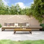 Garden furniture set 4 pieces solid pine wood honey brown by , Garden sets - Ref: Foro24-3186595, Price: 387,99 €, Discount: %