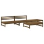 Gartenmöbel-Set 4-tlg. massives Kiefernholz honigbraun von , Gartensets - Ref: Foro24-3186595, Preis: 377,75 €, Rabatt: %