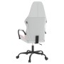 White and pink synthetic leather massage gaming chair by , Gaming chairs - Ref: Foro24-345542, Price: 119,35 €, Discount: %