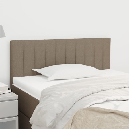 Taupe gray fabric headboard 90x5x78/88 cm by , Headboards and footboards - Ref: Foro24-346218, Price: 45,99 €, Discount: %