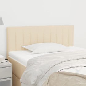 Cream fabric headboard 80x5x78/88 cm by , Headboards and footboards - Ref: Foro24-346205, Price: 35,56 €, Discount: %