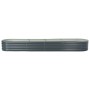 Arriate de acero galvanizado gris 400x80x44 cm de vidaXL, Maceteros y jardineras - Ref: Foro24-45526, Precio: 196,82 €, Descu...