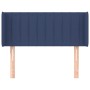 Cabecero de tela azul 93x16x78/88 cm de , Cabeceros y pies de cama - Ref: Foro24-3118994, Precio: 48,99 €, Descuento: %