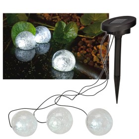 HI Floating LED solar pond lamp 9 cm by HI, Accessories for ponds and fountains - Ref: Foro24-423902, Price: 34,42 €, Discoun...