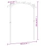 Pérgola de jardín madera de pino impregnada 180x210x40 cm de vidaXL, Pérgolas, arcos y enrejados de jardín - Ref: Foro24-4492...