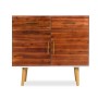 Aparador de madera maciza de acacia 90x33,5x83 cm de vidaXL, Aparadores - Ref: Foro24-245741, Precio: 158,70 €, Descuento: %