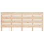 Solid pine wood bed headboard 200x3x80 cm by , Headboards and footboards - Ref: Foro24-821362, Price: 59,99 €, Discount: %