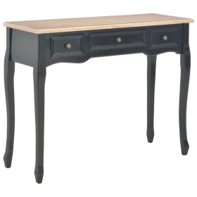 280046 Dressing Console Table with 3 Drawers Black by vidaXL, Side tables - Ref: Foro24-280046, Price: 172,99 €, Discount: %