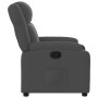 Sillón reclinable de tela gris oscuro de , Sillones - Ref: Foro24-373537, Precio: 224,79 €, Descuento: %