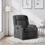 Dark gray fabric reclining massage chair by , Armchairs - Ref: Foro24-373549, Price: 251,20 €, Discount: %