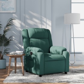 Dark Green Fabric Recliner by , Armchairs - Ref: Foro24-373542, Price: 225,96 €, Discount: %