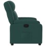 Sillón reclinable de tela verde oscuro de , Sillones - Ref: Foro24-373542, Precio: 224,79 €, Descuento: %