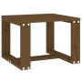 Mesa auxiliar de jardín madera pino marrón miel 40x38x28,5 cm de , Mesas de jardín - Ref: Foro24-825082, Precio: 22,68 €, Des...