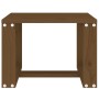 Mesa auxiliar de jardín madera pino marrón miel 40x38x28,5 cm de , Mesas de jardín - Ref: Foro24-825082, Precio: 22,68 €, Des...