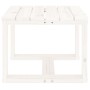 Mesa auxiliar de jardín madera maciza pino blanco 40x38x28,5 cm de , Mesas de jardín - Ref: Foro24-825080, Precio: 22,68 €, D...