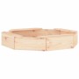 Arenero con asientos octógono madera maciza de pino de , Cajones de arena - Ref: Foro24-825009, Precio: 51,90 €, Descuento: %