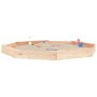 Arenero con asientos octógono madera maciza de pino de , Cajones de arena - Ref: Foro24-825023, Precio: 116,75 €, Descuento: %