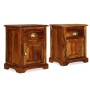 Bedside tables 2 pcs solid sheesham wood 40x30x50 cm by vidaXL, Nightstands - Ref: Foro24-243939, Price: 201,77 €, Discount: %