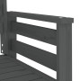 Garden bench with table, 2 seats, solid gray pine wood. by , garden benches - Ref: Foro24-825158, Price: 173,68 €, Discount: %